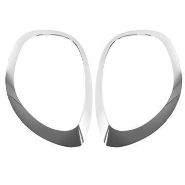 Imagem de RiToEasysports Farol Dianteiro Guarnição Abs Anel de Retenção do Farol Se Encaixa para F60 2017-2021 5373888 Guarnição Surround Melhora a Aparência