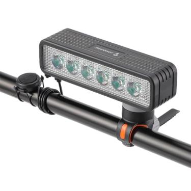 Imagem de Farol de Bicicleta | Buzina de 120 DB e Lanterna de Alto Brilho - Luz de Bicicleta de 500 LM - Para Ciclismo Urbano Noturno e Estrada Exterior em Cidade e Rua