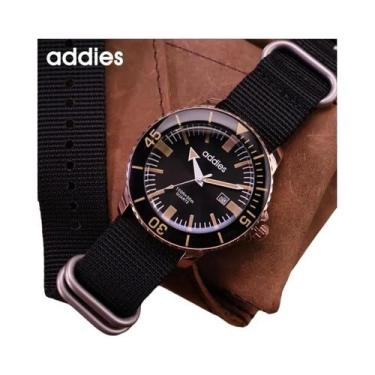 Imagem de Relógio Analógico Esportivo Masculino À Prova D'Água 50m ADDIES Caixa 