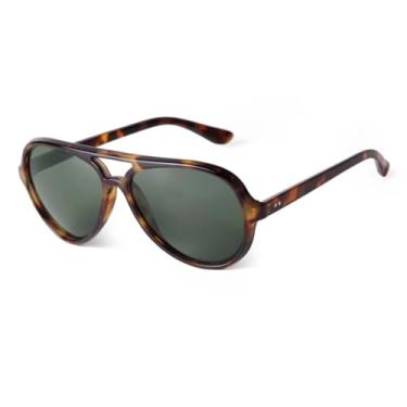 Imagem de Óculos de Sol Oversized com Lentes Degradê Marrons, Estilo Vintage, para Mulheres e Homens, Proteção UV(7)
