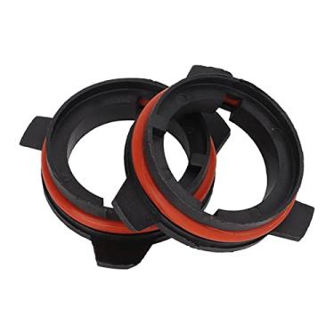 Imagem de aqxreight Adaptador de Base de Lâmpada de Farol - Suporte de Lâmpada LED Seguro Com Vedação de Anel de Vedação, Construção Em ABS para Fácil Instalação Plug-and-play, Soquete de Farol de Veículo