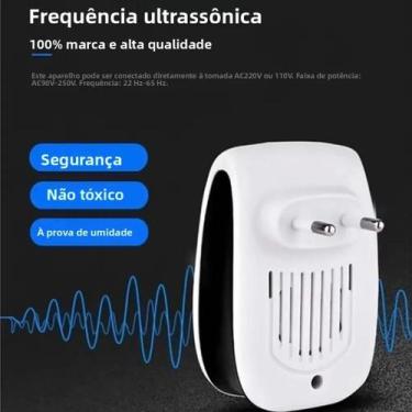 Imagem de Repelente Ultrassônico De Insetos Para Controle De Pragas Em Casa Segu