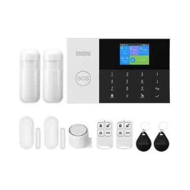 Imagem de Sistema De Alarme Inteligente WIFI GSM Tuya Smart Life APP Proteção Re