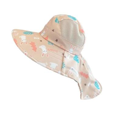 Imagem de Chapéu De Sol Infantil Anti-UV Com Apito Para Meninas E Meninos, Prote