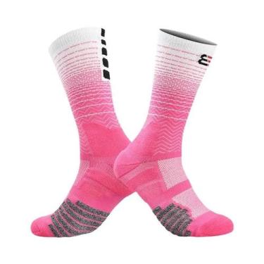 Imagem de Meias De Compressão Pretas Para Homens, Respiráveis, Longas, Para Cami