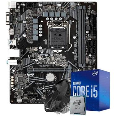 Imagem de Kit Upgrade Placa Mãe H510 Intel Core I5 10400F E Cooler