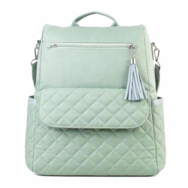 Imagem de Mochila Feminina Casual Grande Escolar Faculdade Espaçosa Moderna Resi