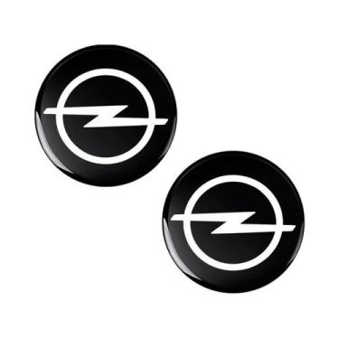 Imagem de Emblema Adesivo De Botão De Rádio Para Chave Remota De Carro Opel 14mm