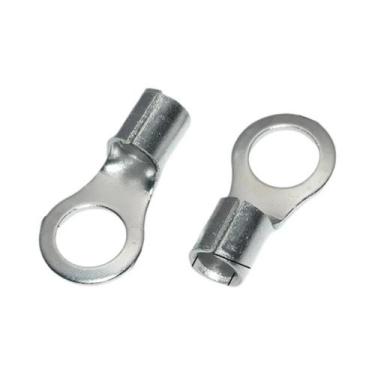 Imagem de 100 Peças Conector De Terminal De Anel De Latão RNB 12V 2.5mm 4mm 6mm 