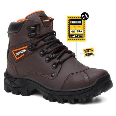 Imagem de Bota Botina Masculina de Segurança Trabalho E.P.I Com C.a Original - C