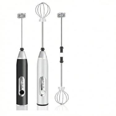 Imagem de Mini Mixer Portátil Misturador de Bebidas Batedor Espumador de Leite USB Recarregável Cozinha Cafe Ovo