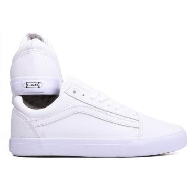 Imagem de Tênis Skatista Old Via Skool Unissex Original Antiderrapante, White, 3