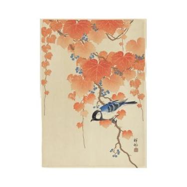 Imagem de Impressão Em Tela De Flores De Cerejeira Do Monte Fuji, Arte De Parede