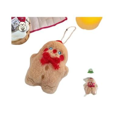 Imagem de Pingente De Boneca De Natal Em Pelúcia Fofa, Chaveiro Versátil Para Bo