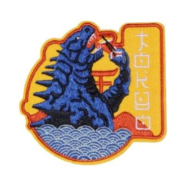 Imagem de Patch Bordado De Sushi Tokyo Travel, Para Costurar Ou Aplicar Com Ferr