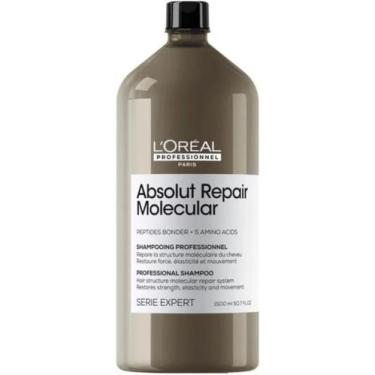 Imagem de Shampoo Absolut Repair Molecular 1,5L L'Oréal - LOREAL