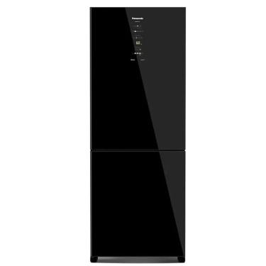 Imagem de Geladeira Panasonic NR-BB65GV7BA Frost Free 450 Litros Vidro Preta 110V