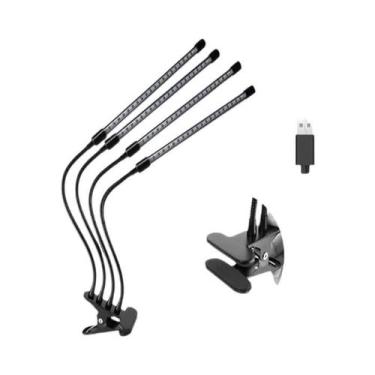 Imagem de Luminária de Crescimento LED 5 Cabeças 45W - Espectro Completo com Cli
