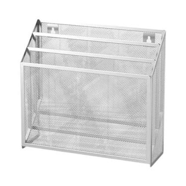 Imagem de Organizador De Arquivos De Mesa Em Malha De 5 Camadas, Suporte Vertica