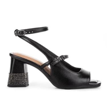 Imagem de Sandália Tanara de Salto Bloco T8721-Feminino