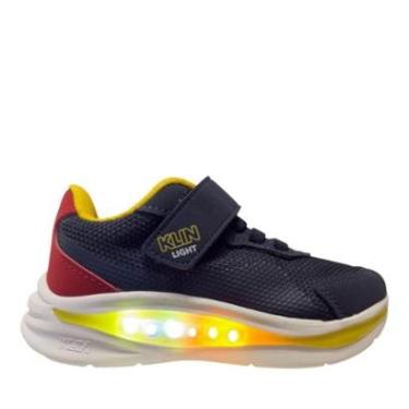 Imagem de TENIS INFANTIL LUZINHA KLIN FLASH MARINHO CALCE FÁCIL 39200-Masculino