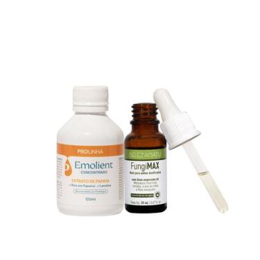 Imagem de Kit FungiMax 20ml belezanatu e Emoliente Concentrado 120ml Pro Unha