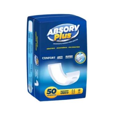 Imagem de Absorv Plus Absorvente Geriátrico 50 Unidades  Máxima Proteção no Dia 