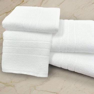 Imagem de Toalha de Banho Profissional Para Hotel Roma - Teka, BRANCO