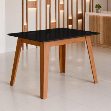 Imagem de Mesa de Jantar com Vidro 4 Lugares Multimóveis CR50229