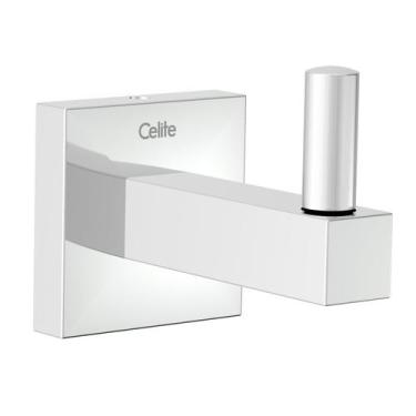 Imagem de Cabide N Linha Elite Cromado Banheiro - Celite