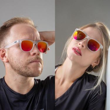 Imagem de Óculos HUPI Hype Cristal Lente Vermelho Espelhado-Unissex
