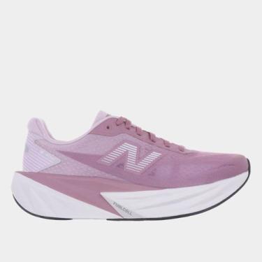 Imagem de Tênis New Balance Fuelcell Rebel V5 Feminino, Rosa escuro, 36