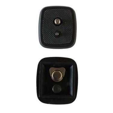 Imagem de Sapata de Engate Rápido para Tripé Greika Weifeng WT3710 3,5x3,5cm