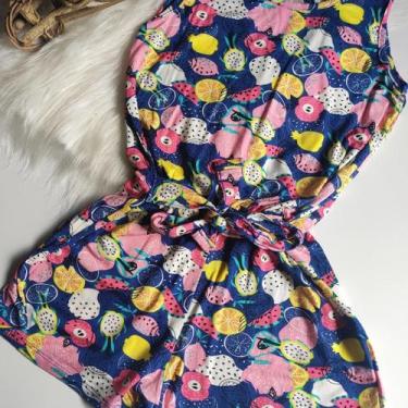 Imagem de Macaquinho infantil feminino - macacão infantil - Rovitex, Azul, 8