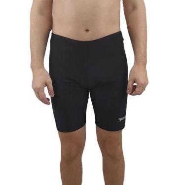 Imagem de Sunga Bermuda Speedo Xtralife Masculina Preto, 3g, Preto