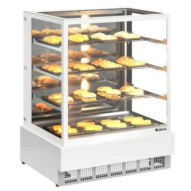 Imagem de Vitrine Estufa Mgee-100 Branco Vidro Reto Sem Bandeja 220V - Gelopar