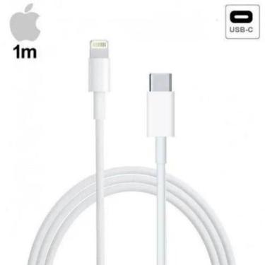 Imagem de Cabo carregador e dados Compatível para iphone usb-c para lightning - 