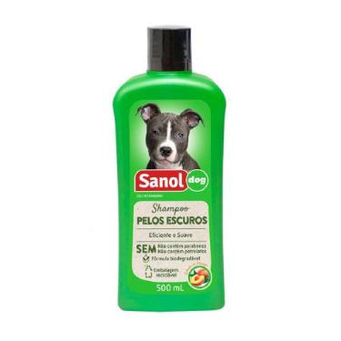 Imagem de Shampoo Sanol Dog Pelos Escuros 500ml