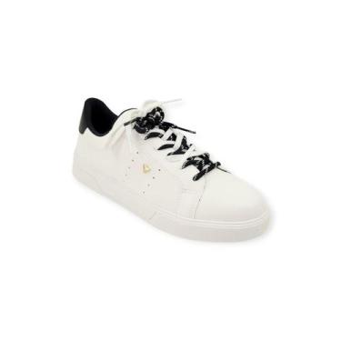 Imagem de Tênis Branco Casual Bebecê Floater Feminino Adulto - Ref T2142-704, Br
