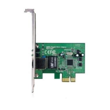 Imagem de Placa de Rede Pci-e 10/100/1000mbps Pci Express Gigabit - DEX