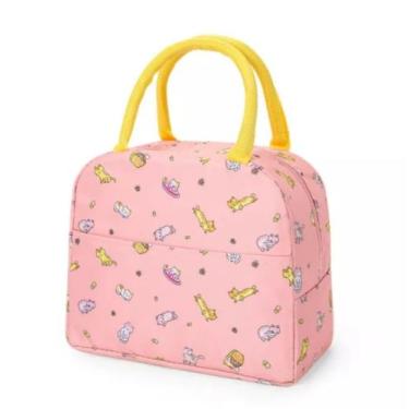 Imagem de Bolsa Térmica Portátil Almoço Piquenique Mamadeira Sucos Água Viagem -