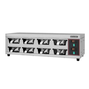 Imagem de Conservador de Proteínas Elétrico MCP 8 C 8 Cubas de Centro 2000W 220V Metalcubas