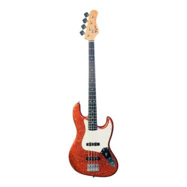 Imagem de Baixo Tagima TBA-73 2S Red Sparkle 4 Cordas