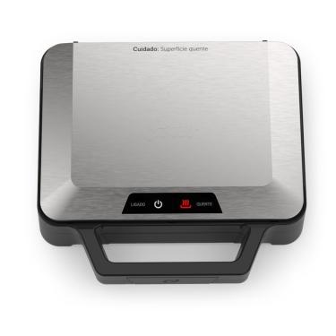 Imagem de Sanduicheira Oster Inox Multiuso 1000W OSAN500