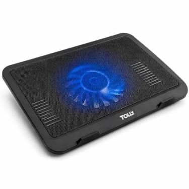 Imagem de Suporte Notebook Cooler Led até 15,6" Base Com Ventilação Apoio Usb Adicional