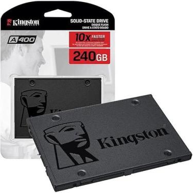 Imagem de SSD 240Gb Sata3 2.5 Kingston SA400S37/240G A400