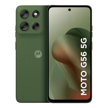 Imagem de Motorola Moto G56 5G 256GB 24GB RAM 50MP Sony LYTIA Ultrarresistente M