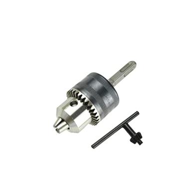 Imagem de CHANCS Adaptador de broca de troca rápida para chave de mandril de broca de 3,0 mm - 16 mm com haste redonda quadrada elétrica SDS para acessórios de broca