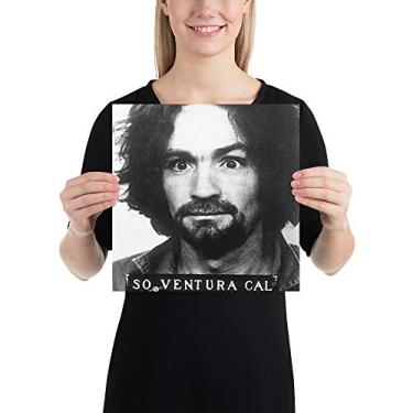 Imagem de Charles Manson Mug Shot 1969 Vertical 2 Pôster