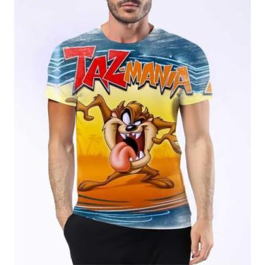 Imagem de Camisa Camiseta Taz-Mania Looney Tunes Diabo Tasmânia Hd 5 - Estilo Kr